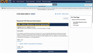 How to request a change to a CVE record